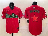 Men's Philadelphia Phillies Red Phanatic Limited Stitched Jersey,baseball caps,new era cap wholesale,wholesale hats